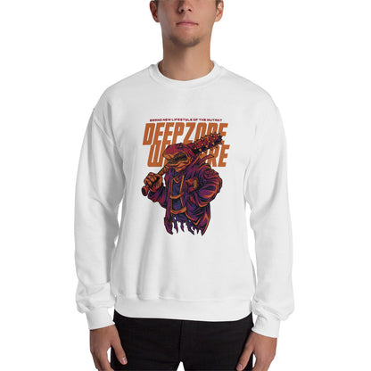 Deep Zone Shark Cool Unisex Sweatshirt - Dive into Style and Comfort