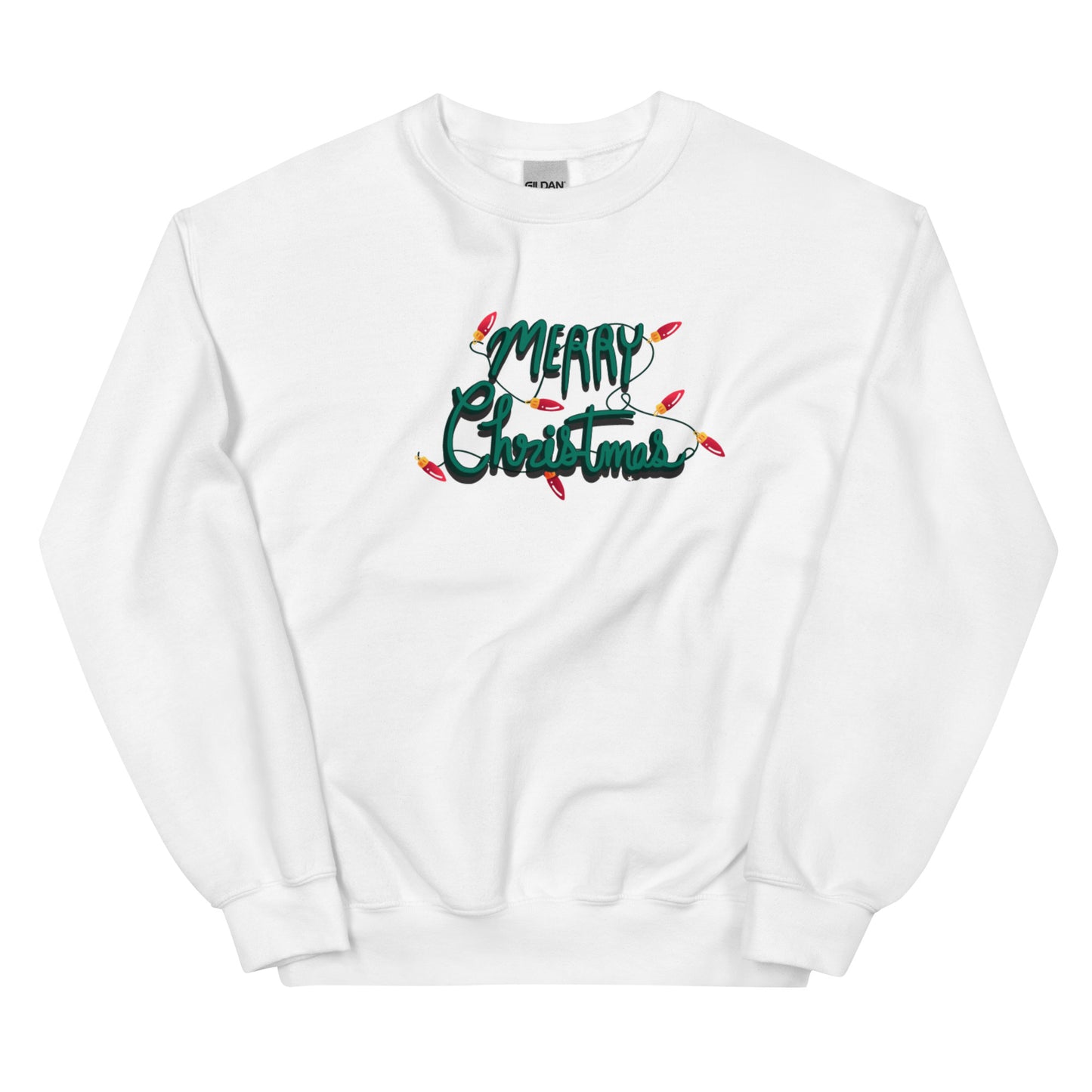 Merry Christmas Unisex Sweatshirt - Spread Holiday Cheer in Style | Festive Comfort, Warmth, and Timeless Elegance