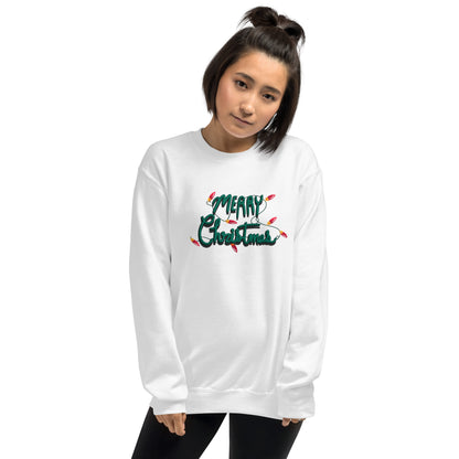 Merry Christmas Unisex Sweatshirt - Spread Holiday Cheer in Style | Festive Comfort, Warmth, and Timeless Elegance