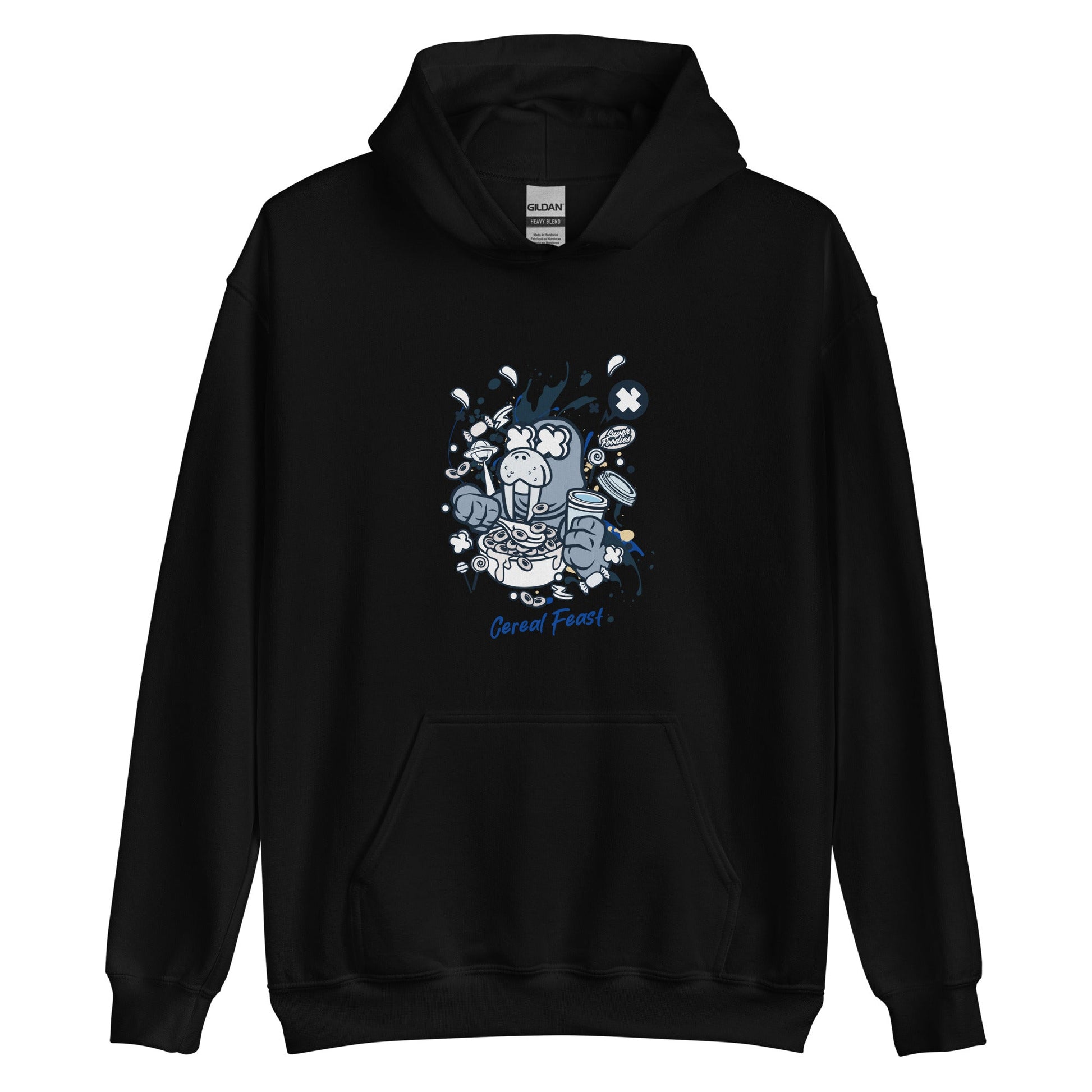 Sea Lion Cereal Feast Unisex Hoodie - Cozy Comfort for Every Season