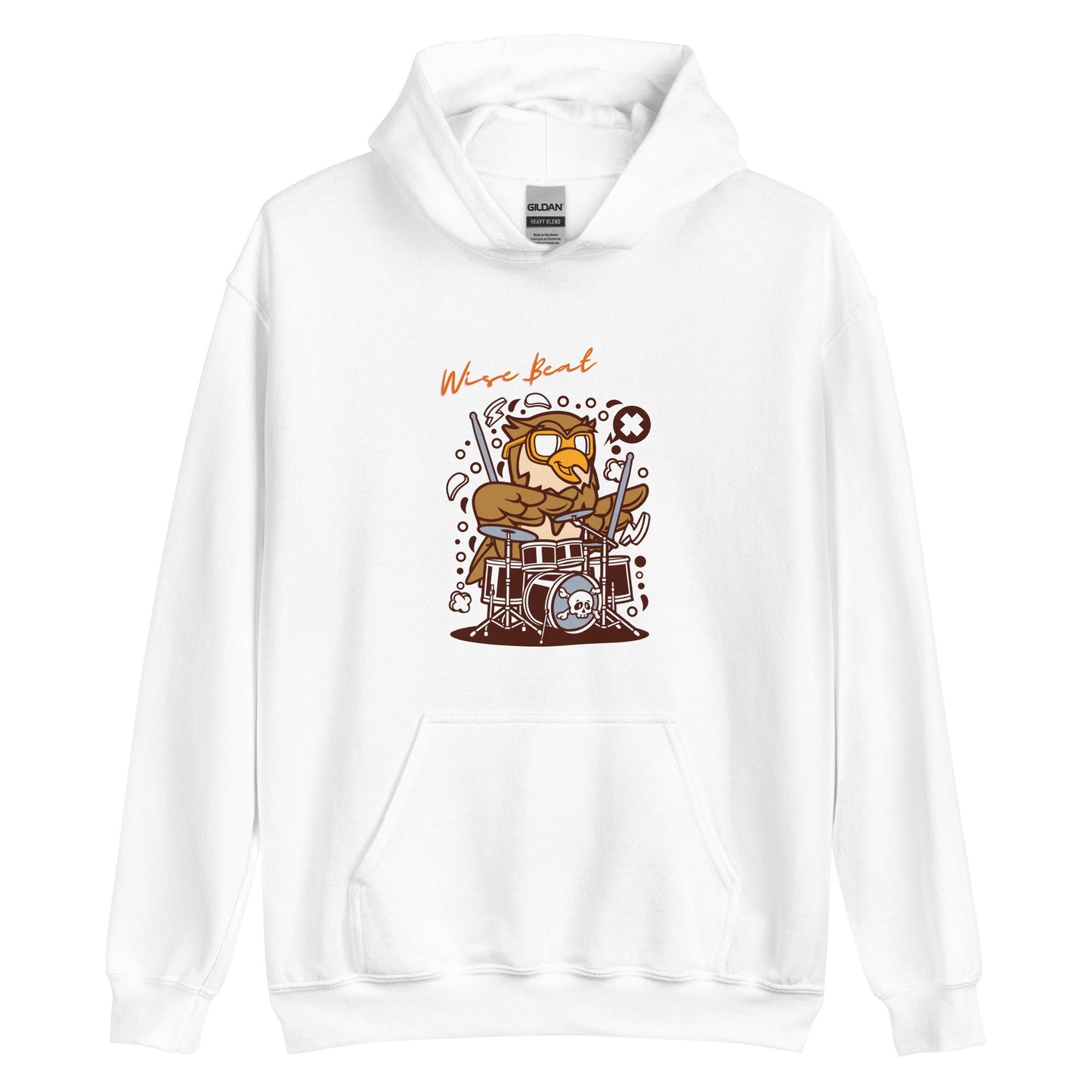 Wise Beat Owl Unisex Hoodie - Embrace Nature's Wisdom in Style