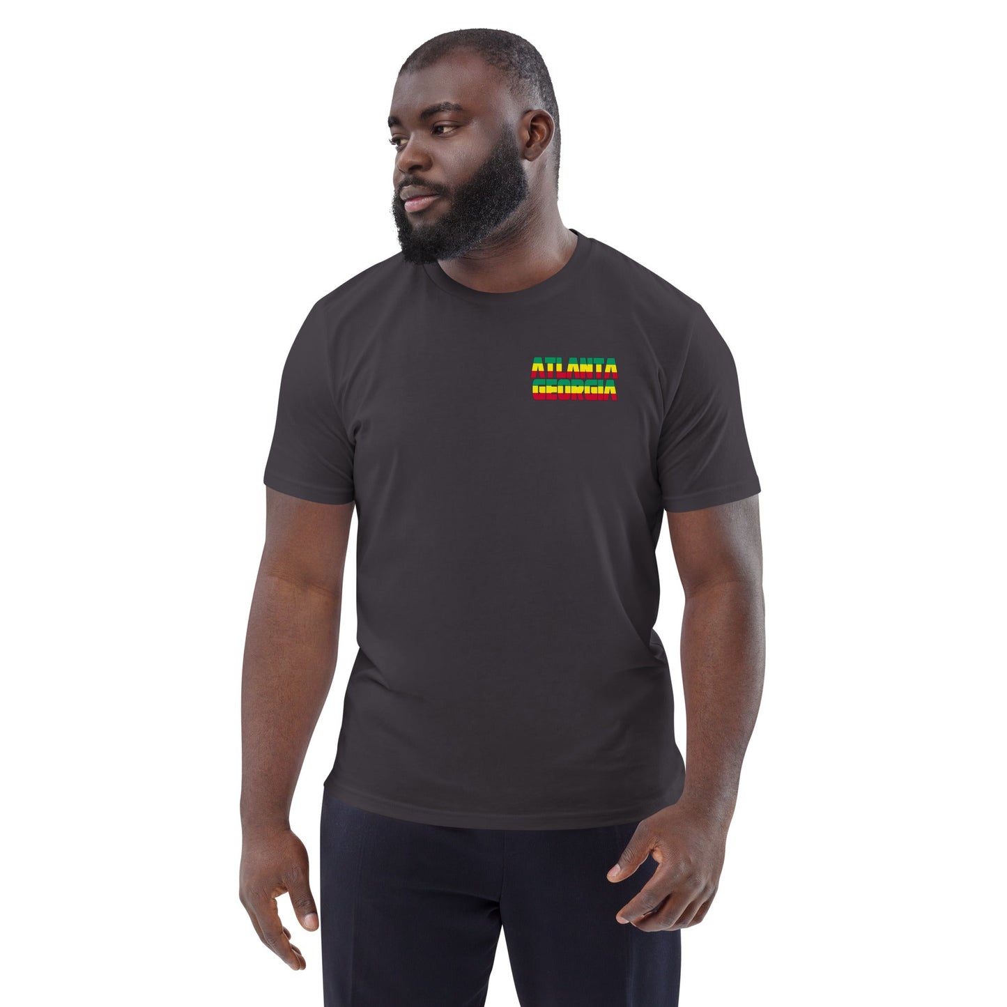 Atlanta Unisex organic cotton t-shirt Ethiopian Soccer Tournament 2023