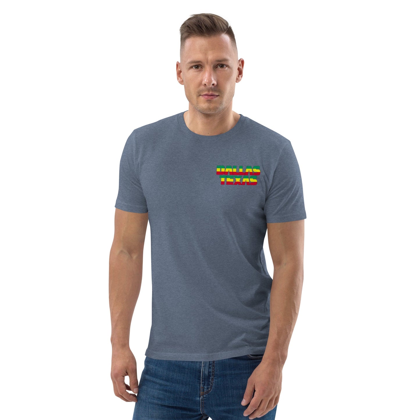 Dallas Texas Unisex organic cotton t-shirt Ethiopian Soccer Tournament 2023