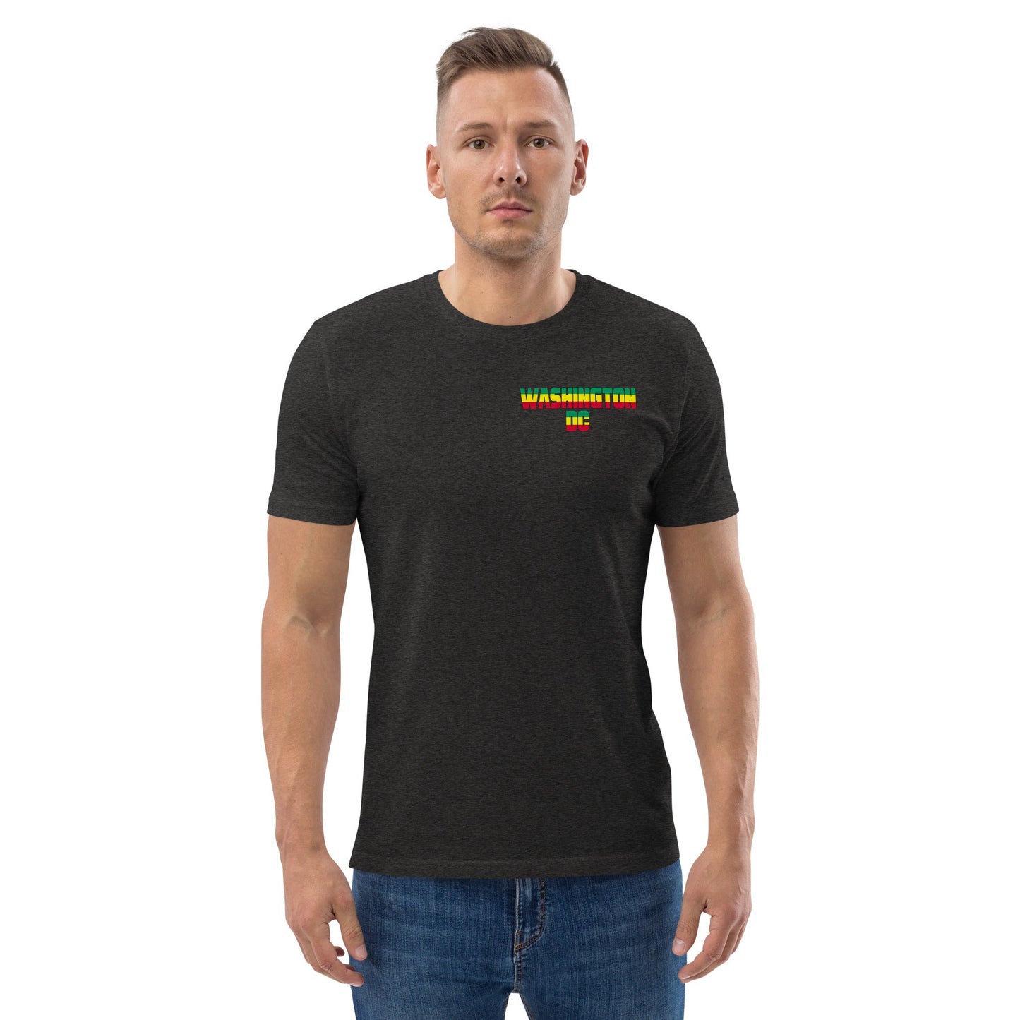 Washington DC Unisex organic cotton t-shirt Ethiopian Soccer Tournament 2023