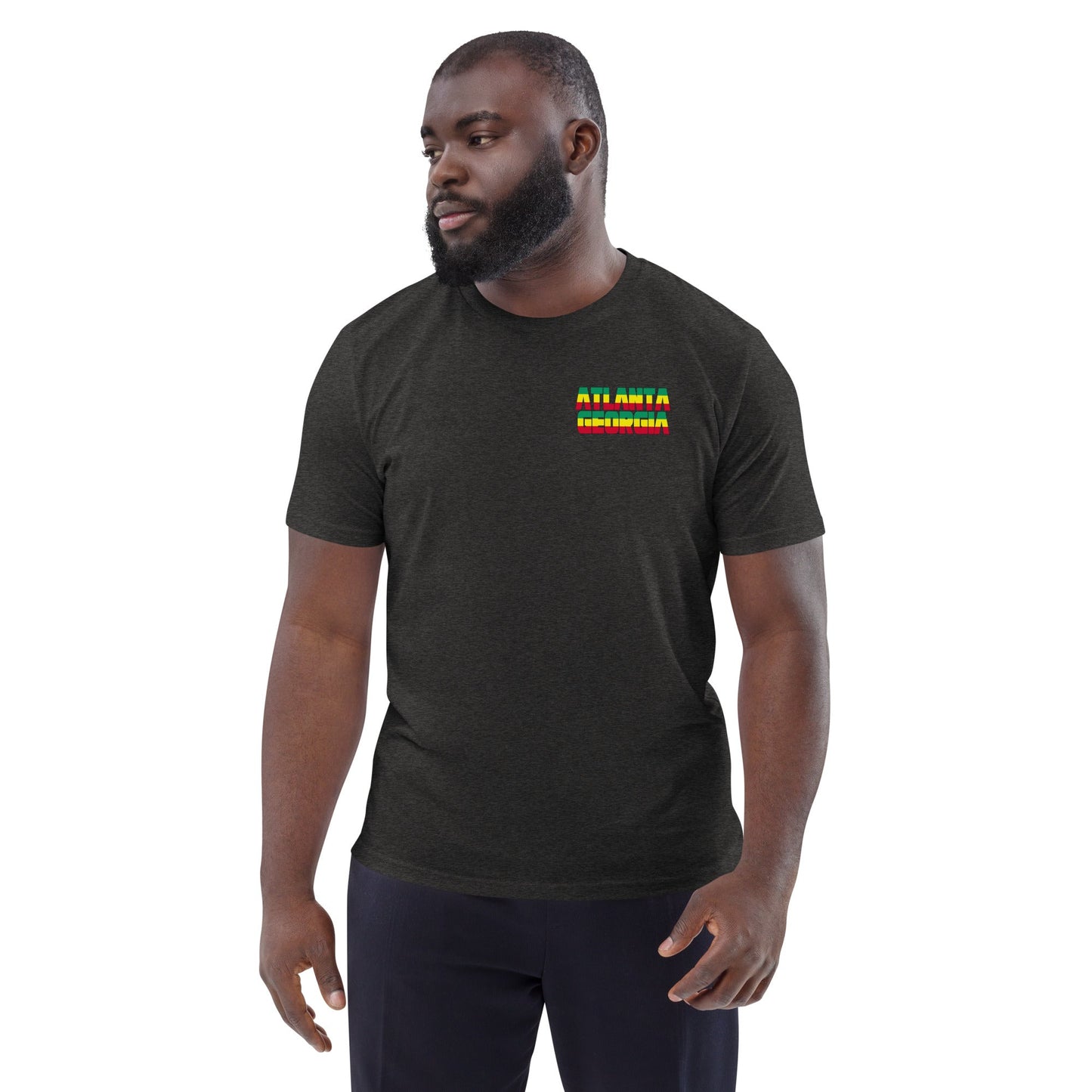 Atlanta Unisex organic cotton t-shirt Ethiopian Soccer Tournament 2023