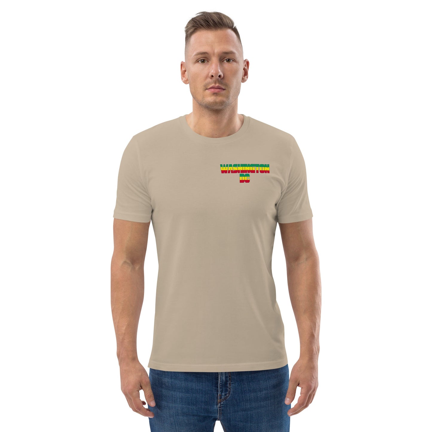 Washington DC Unisex organic cotton t-shirt Ethiopian Soccer Tournament 2023