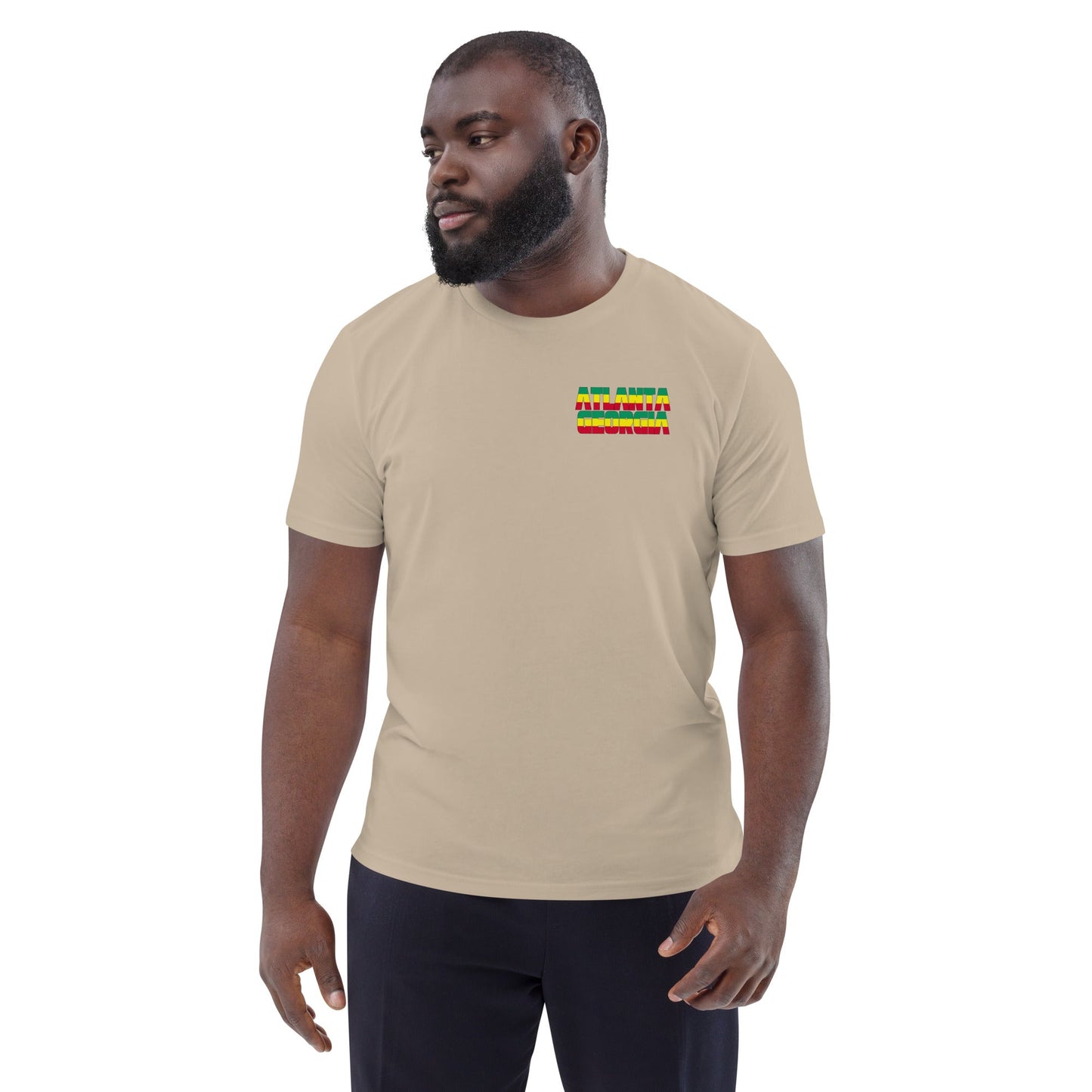 Atlanta Unisex organic cotton t-shirt Ethiopian Soccer Tournament 2023