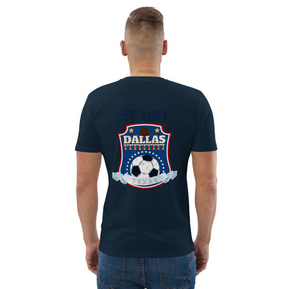 Dallas Texas Unisex organic cotton t-shirt Ethiopian Soccer Tournament 2023