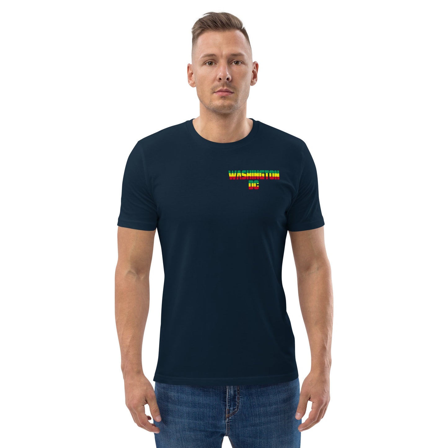 Washington DC Unisex organic cotton t-shirt Ethiopian Soccer Tournament 2023