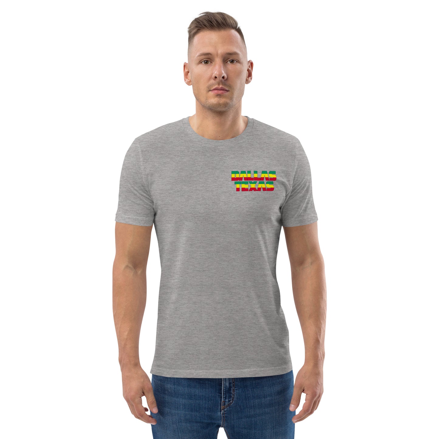 Dallas Texas Unisex organic cotton t-shirt Ethiopian Soccer Tournament 2023