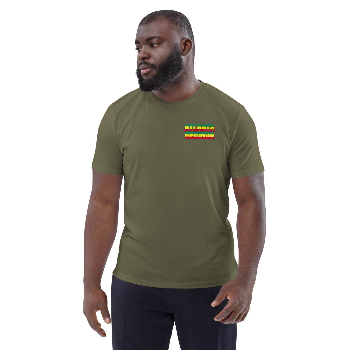 Atlanta Unisex organic cotton t-shirt Ethiopian Soccer Tournament 2023