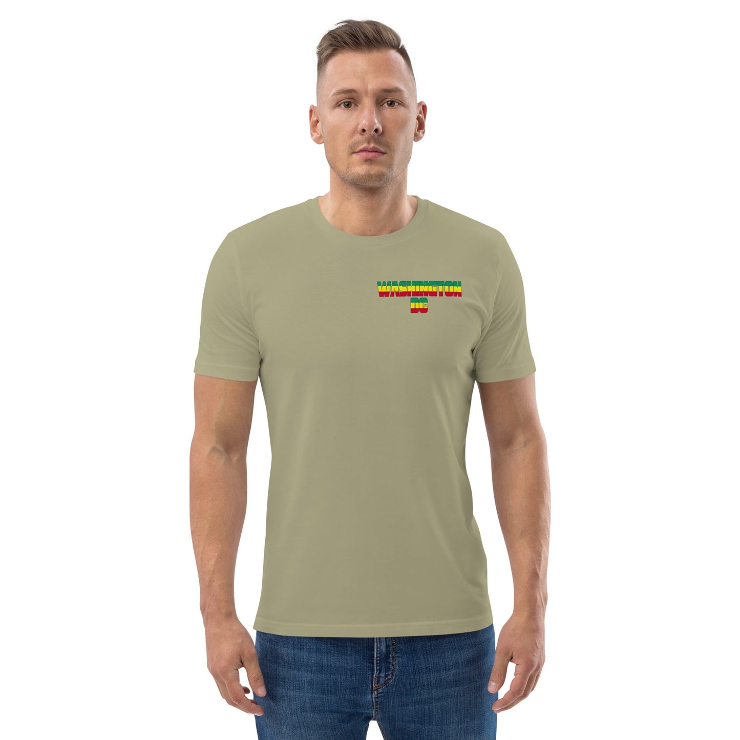 Washington DC Unisex organic cotton t-shirt Ethiopian Soccer Tournament 2023