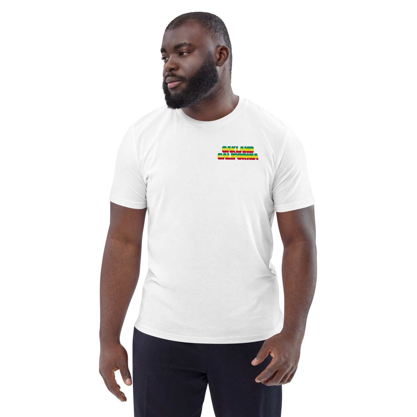 Oakland Unisex organic cotton t-shirt Ethiopian Soccer Tournament 2023