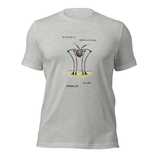 Playful Charm: Cute Bug Cartoon Unisex T-shirt for Nature Enthusiasts