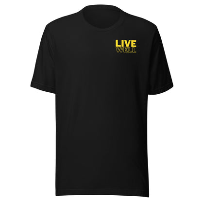 Minimal Live Well Unisex t-shirt