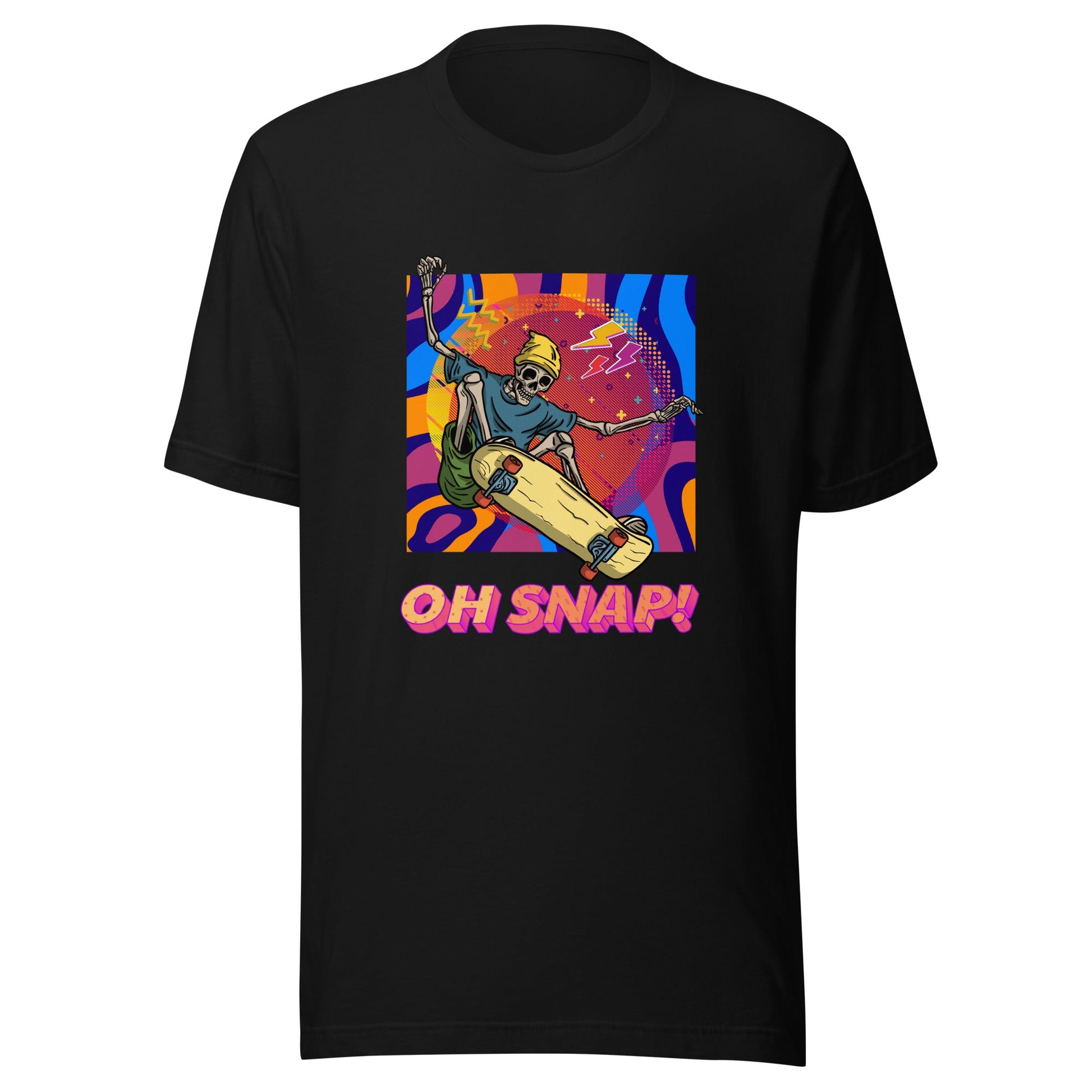 Oh Snap Skating T-Shirt - Embrace Thrilling Stunts with Cool Style!