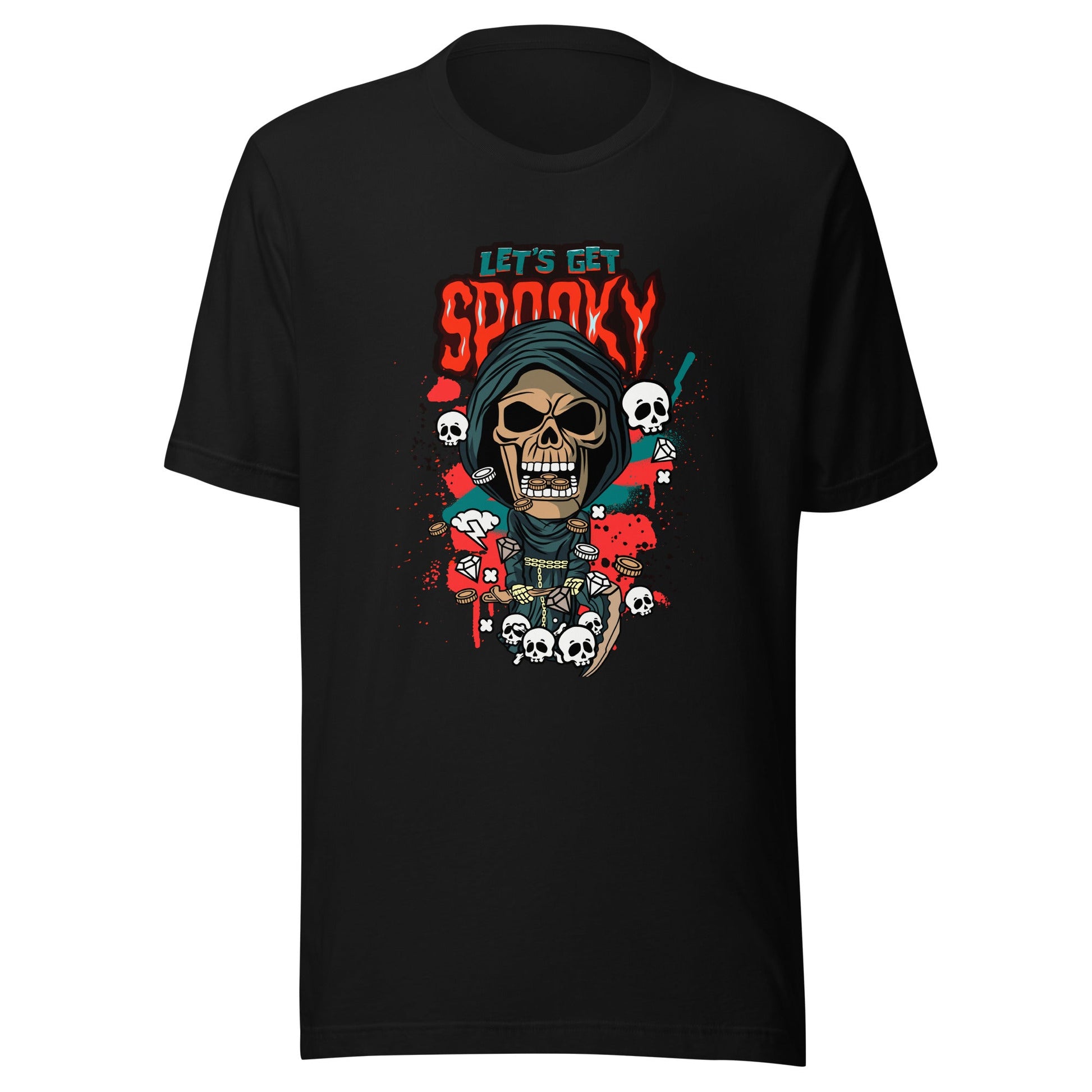 Let's Get Spooky Unisex T-Shirt - Halloween Fun for All Ages