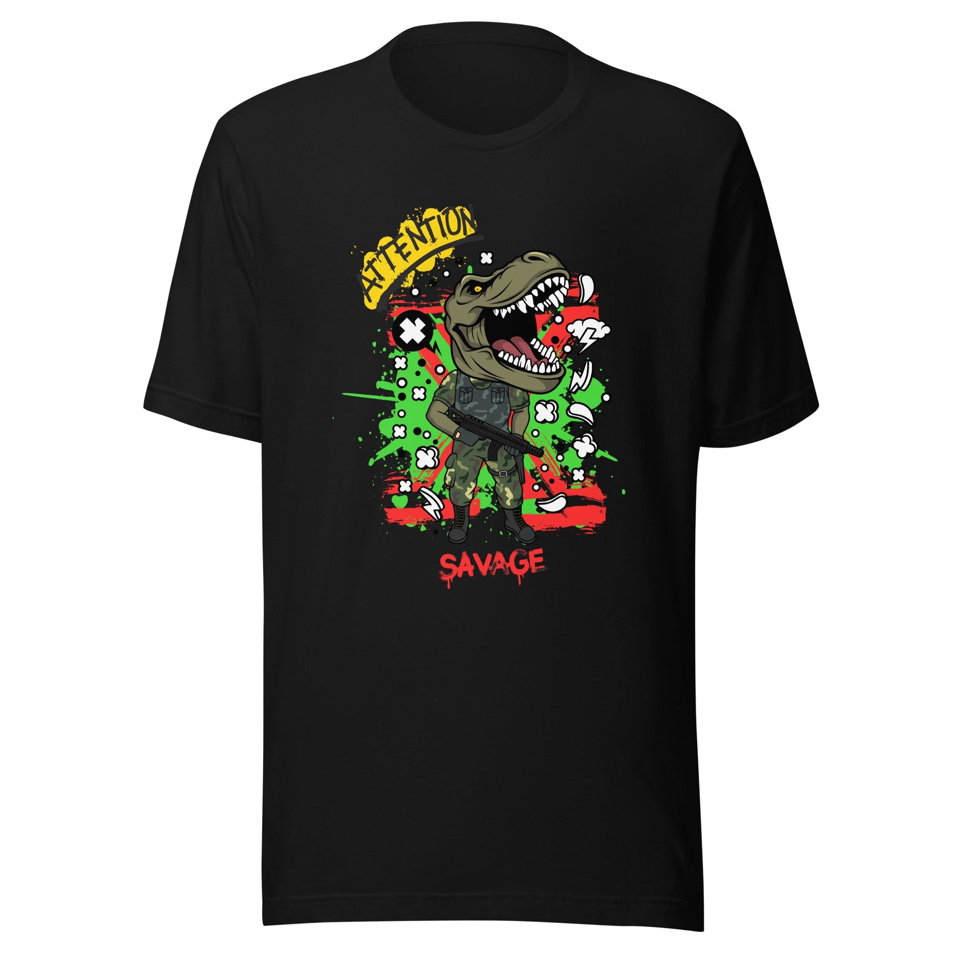 Military Crocodile Cool Unisex T-Shirt - Urban Adventure and Style