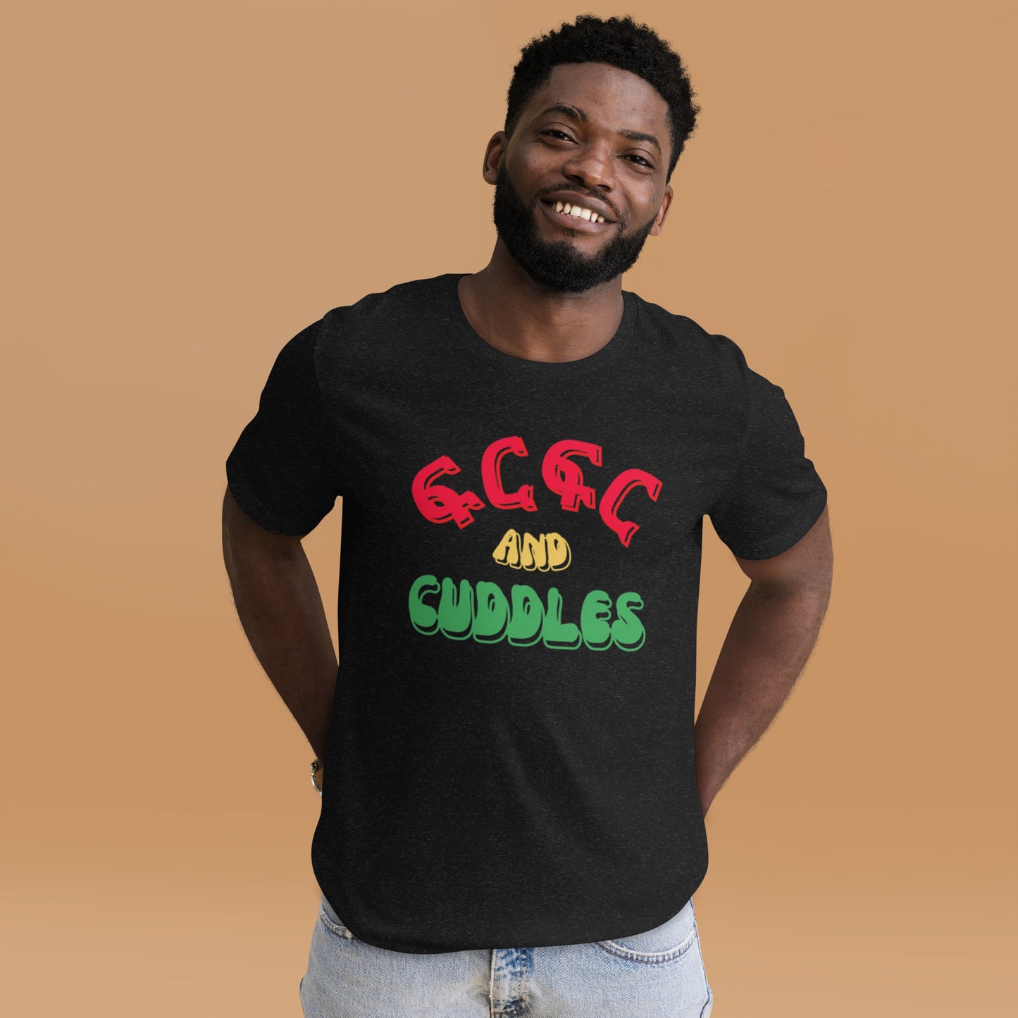 ፍርፍር AND CUDDLES - Unisex t-shirt