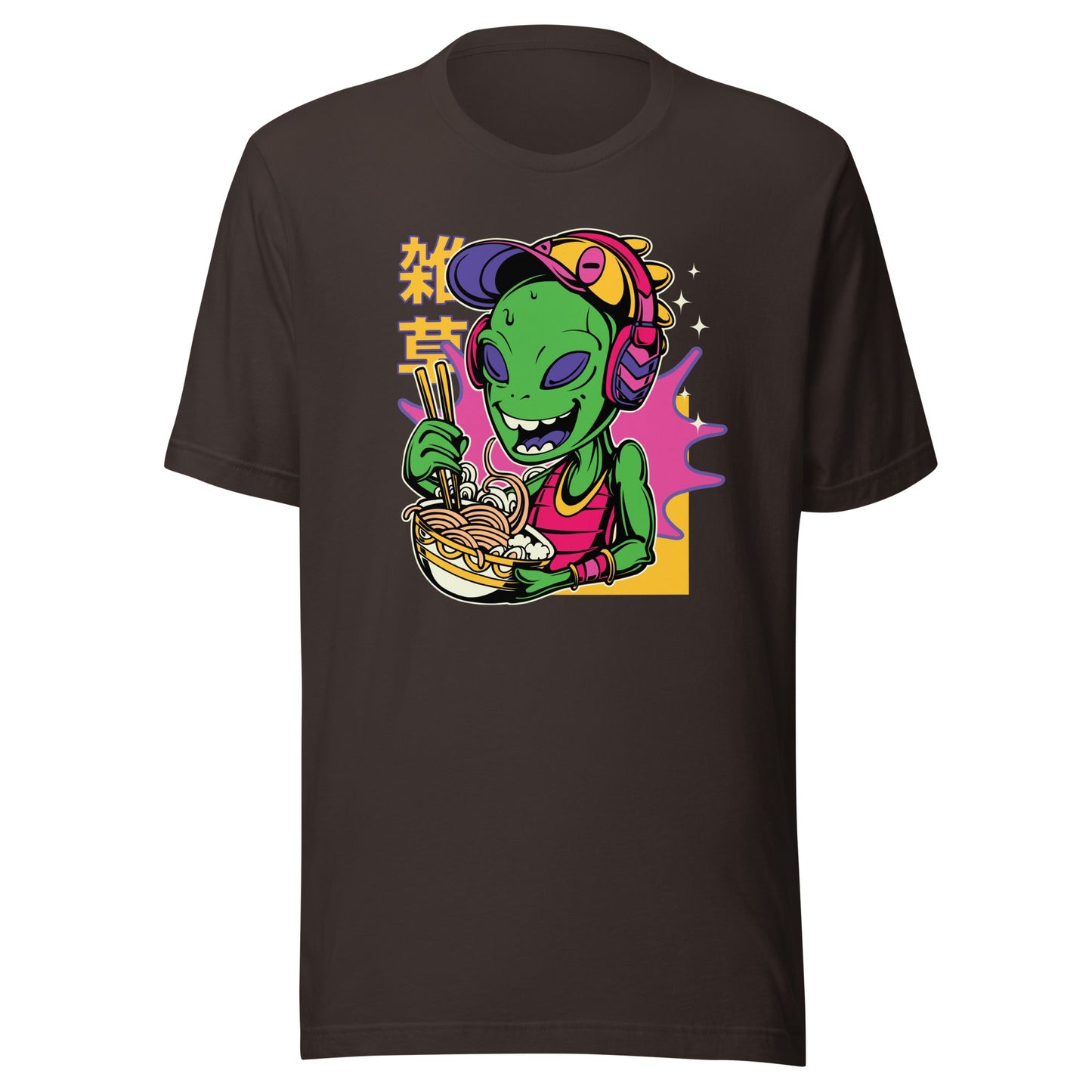 Alien Eating T-Shirt - Fun and Quirky Design | Express Your Extraterrestrial Side