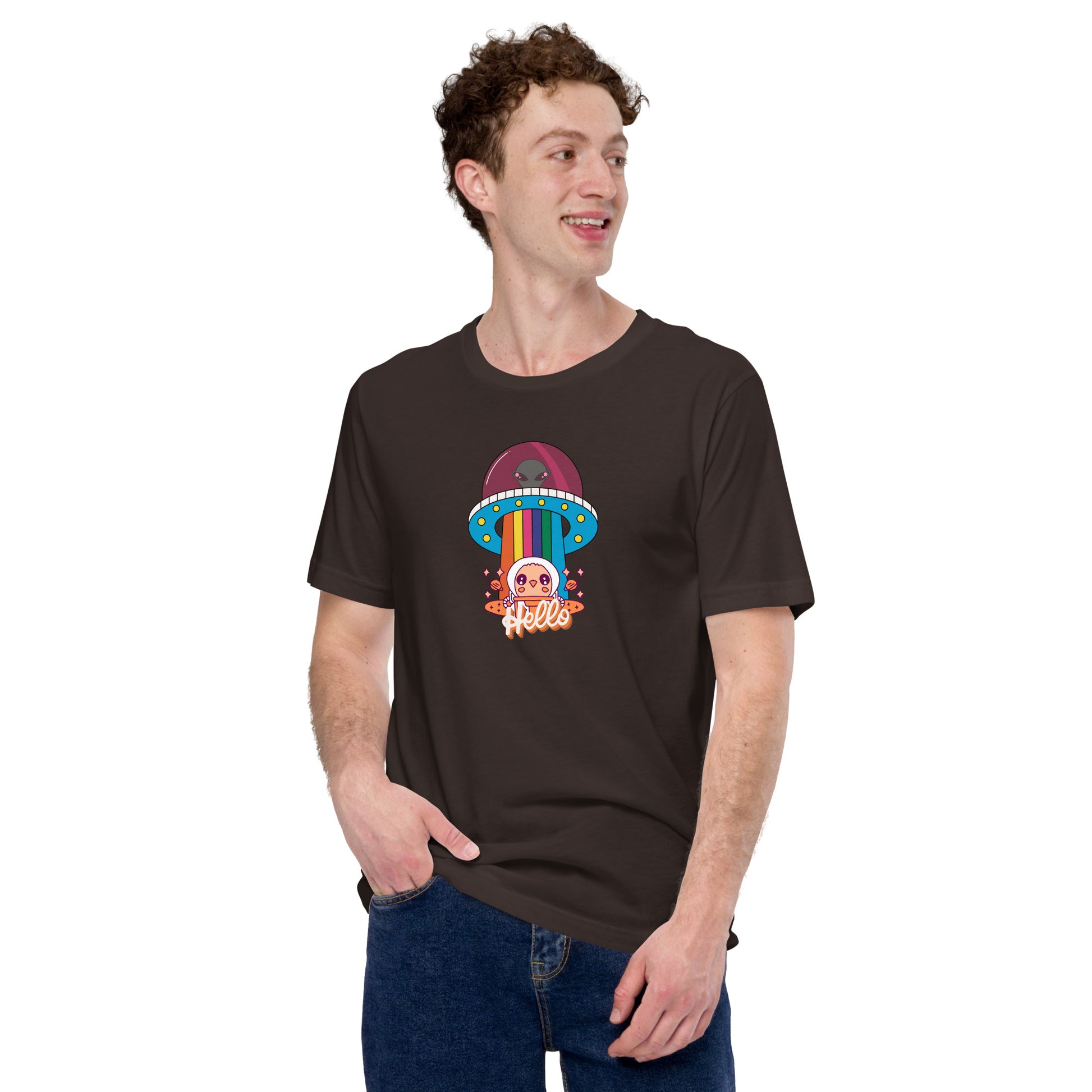 Cute Hello Unisex T-Shirt - Spread Smiles with Adorable Comfort