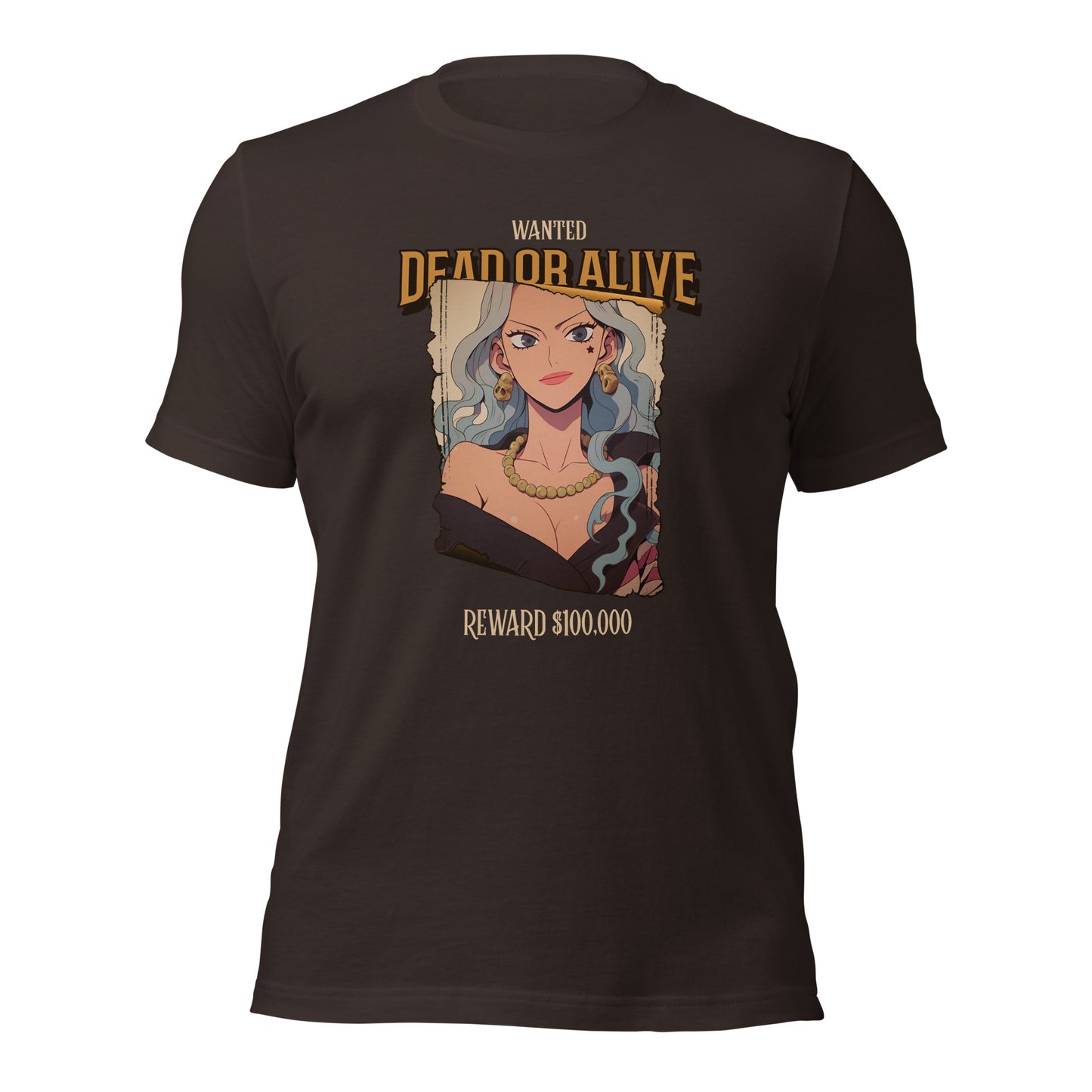 One Piece Dead or Alive Unisex T-Shirt - Premium Cotton, Anime Design, Comfortable Fit, Ideal for Anime Fans, Casual Wear