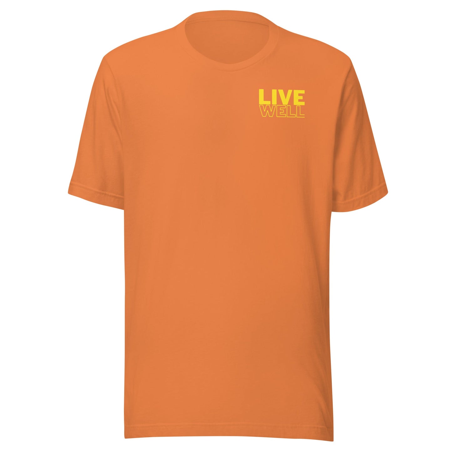 Minimal Live Well Unisex t-shirt