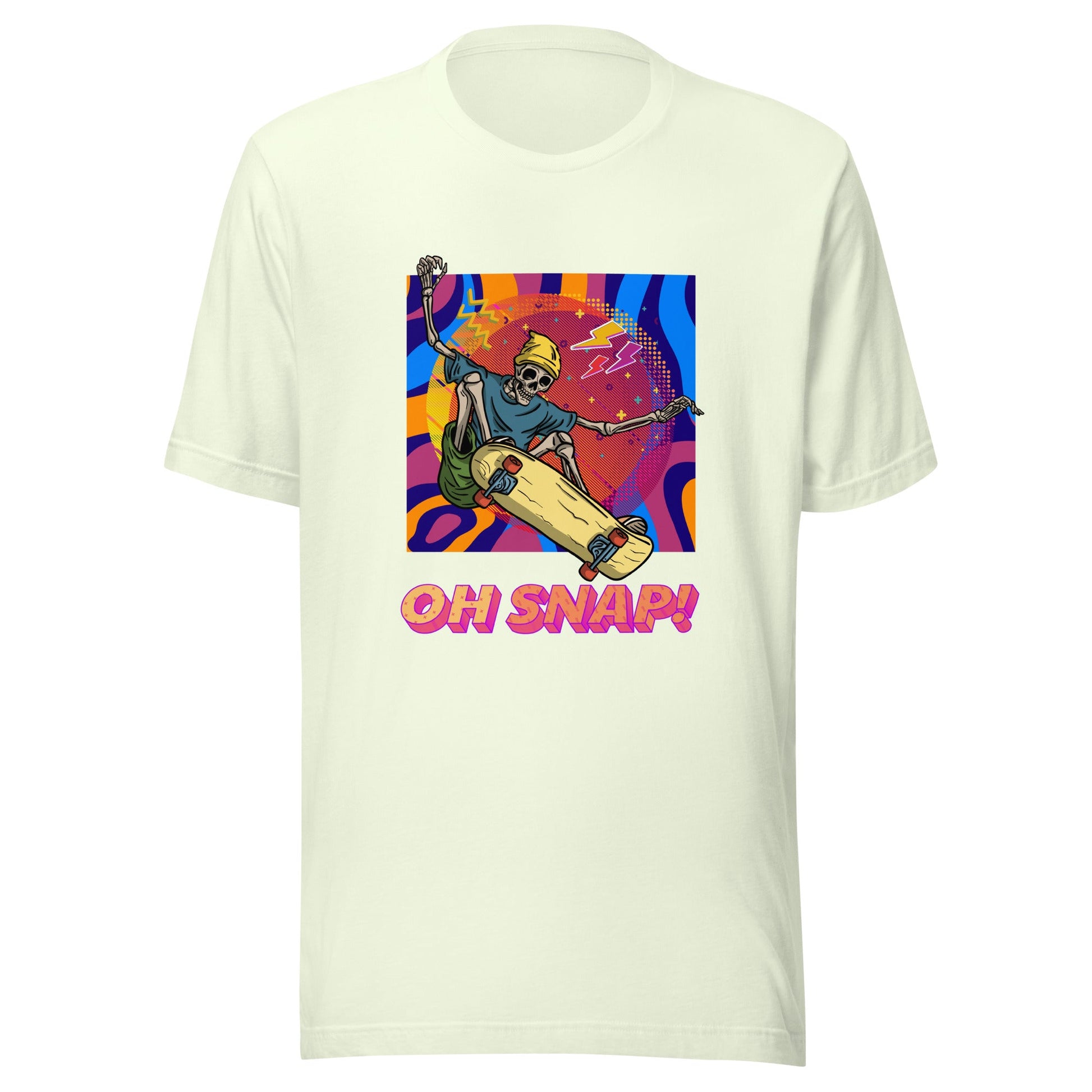 Oh Snap Skating T-Shirt - Embrace Thrilling Stunts with Cool Style!