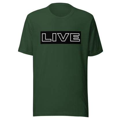 Minimal Live Unisex t-shirt