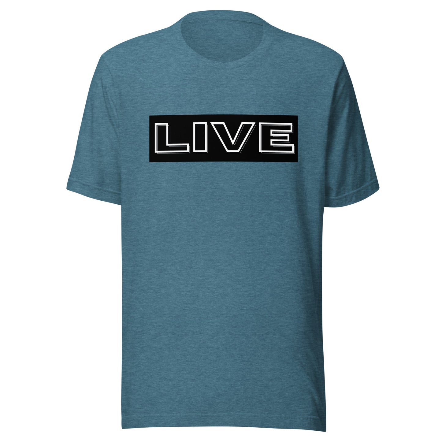 Minimal Live Unisex t-shirt