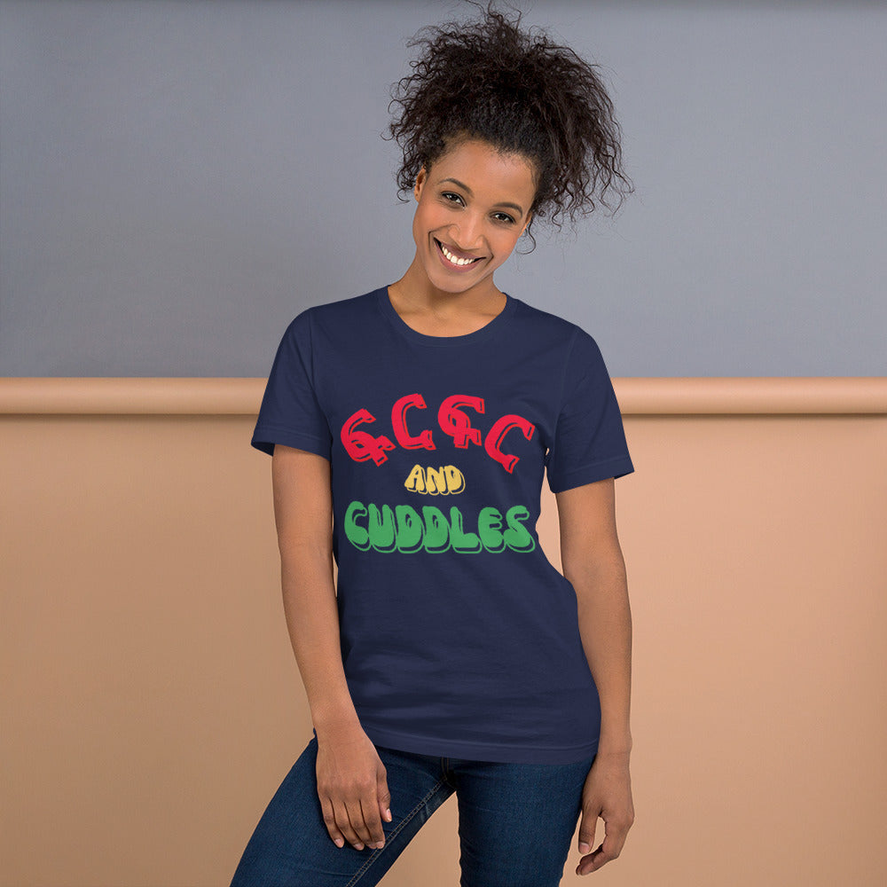 ፍርፍር AND CUDDLES - Unisex t-shirt