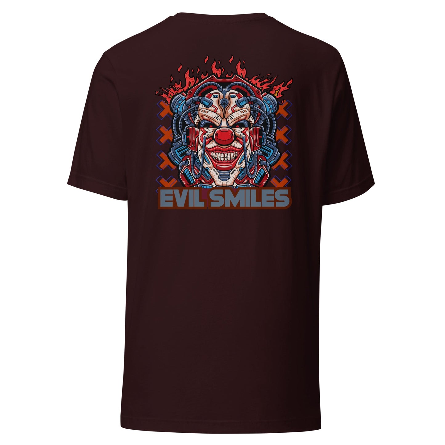 Sinister Grin Clown Tee | Evil Smile Circus T-Shirt | Playful & Mysterious | Unisex