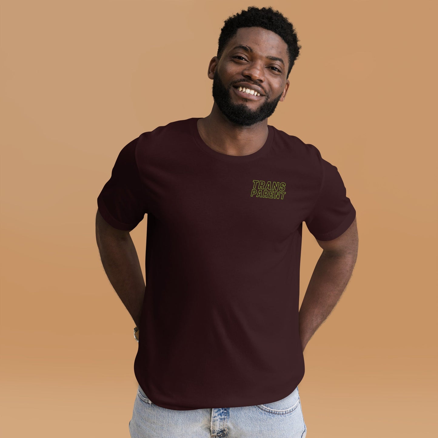 Minimal Transparent Unisex t-shirt