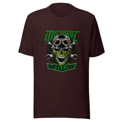 Mechanic Skull T-Shirt - Embrace the Gritty Style of the Mechanical Rebellion