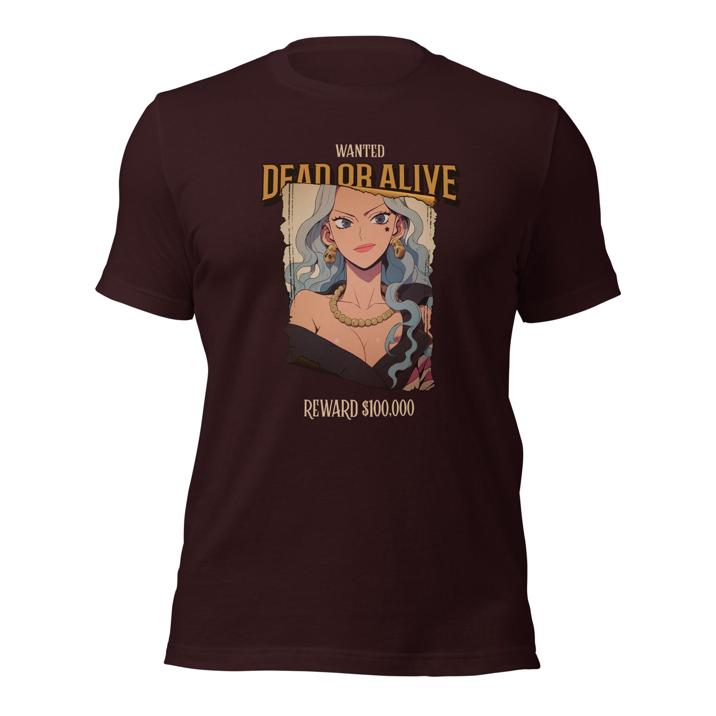 One Piece Dead or Alive Unisex T-Shirt - Premium Cotton, Anime Design, Comfortable Fit, Ideal for Anime Fans, Casual Wear