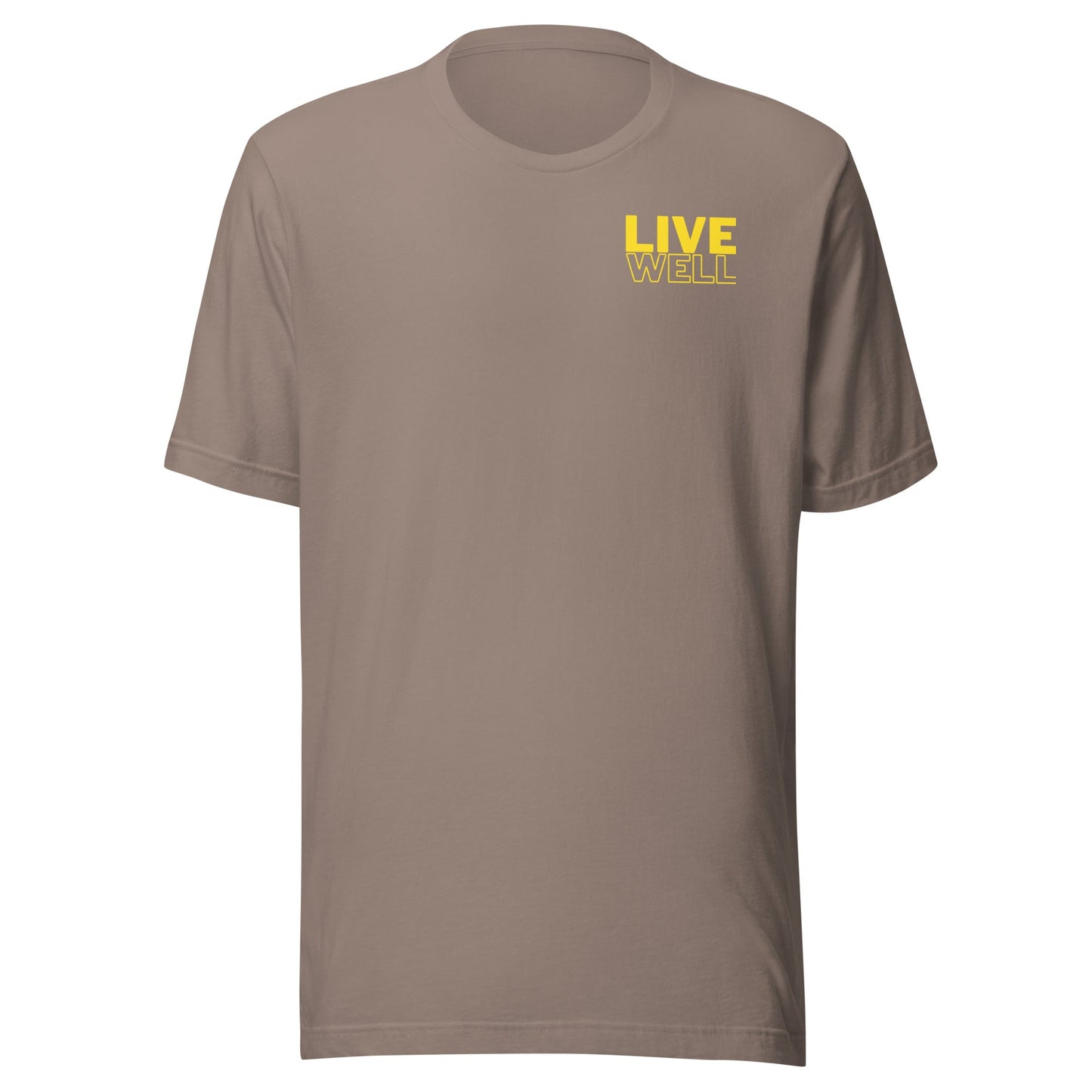 Minimal Live Well Unisex t-shirt