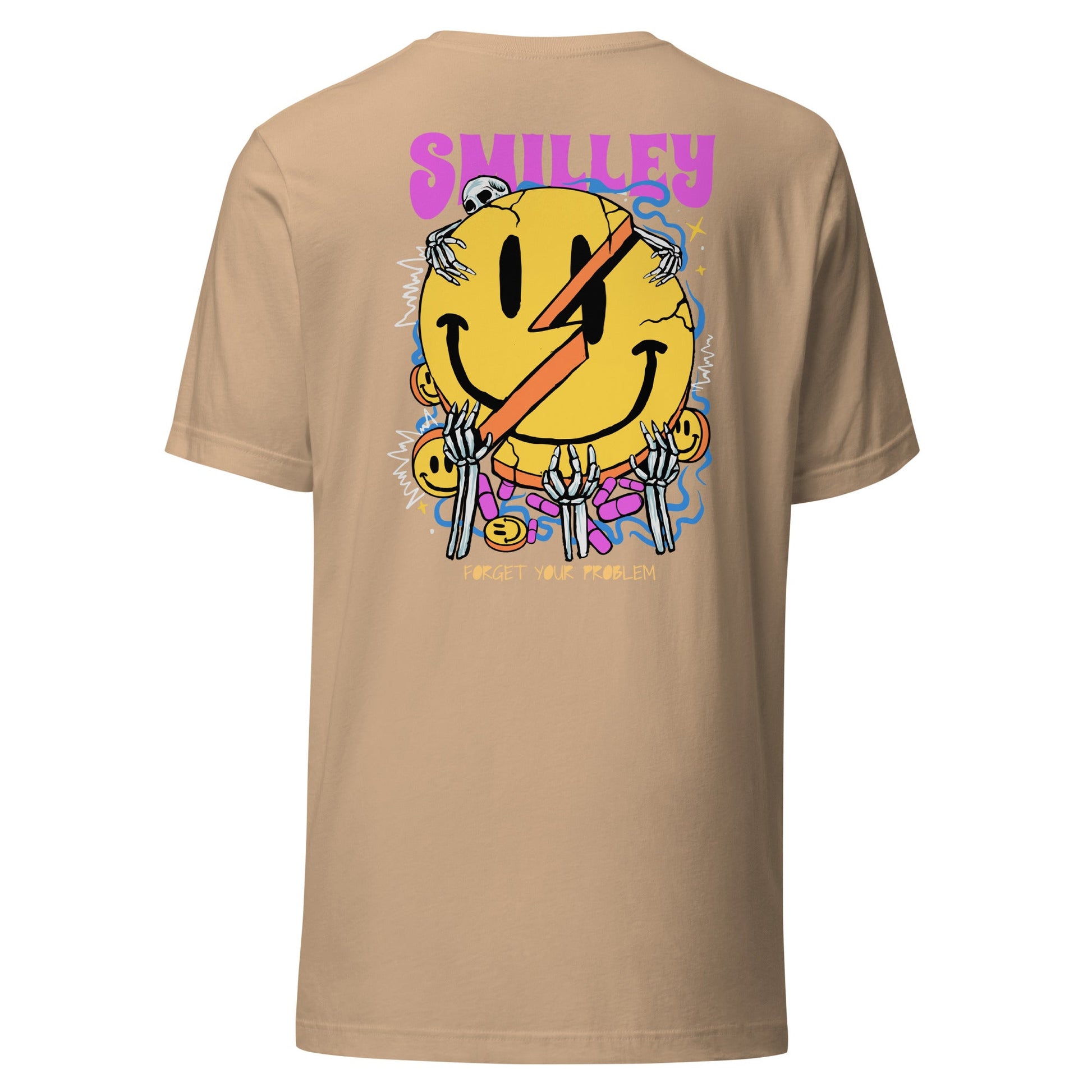 Chic Cool Smiley Unisex T-shirt | Express Your Style and Spread Joy - Perfect for All Ages