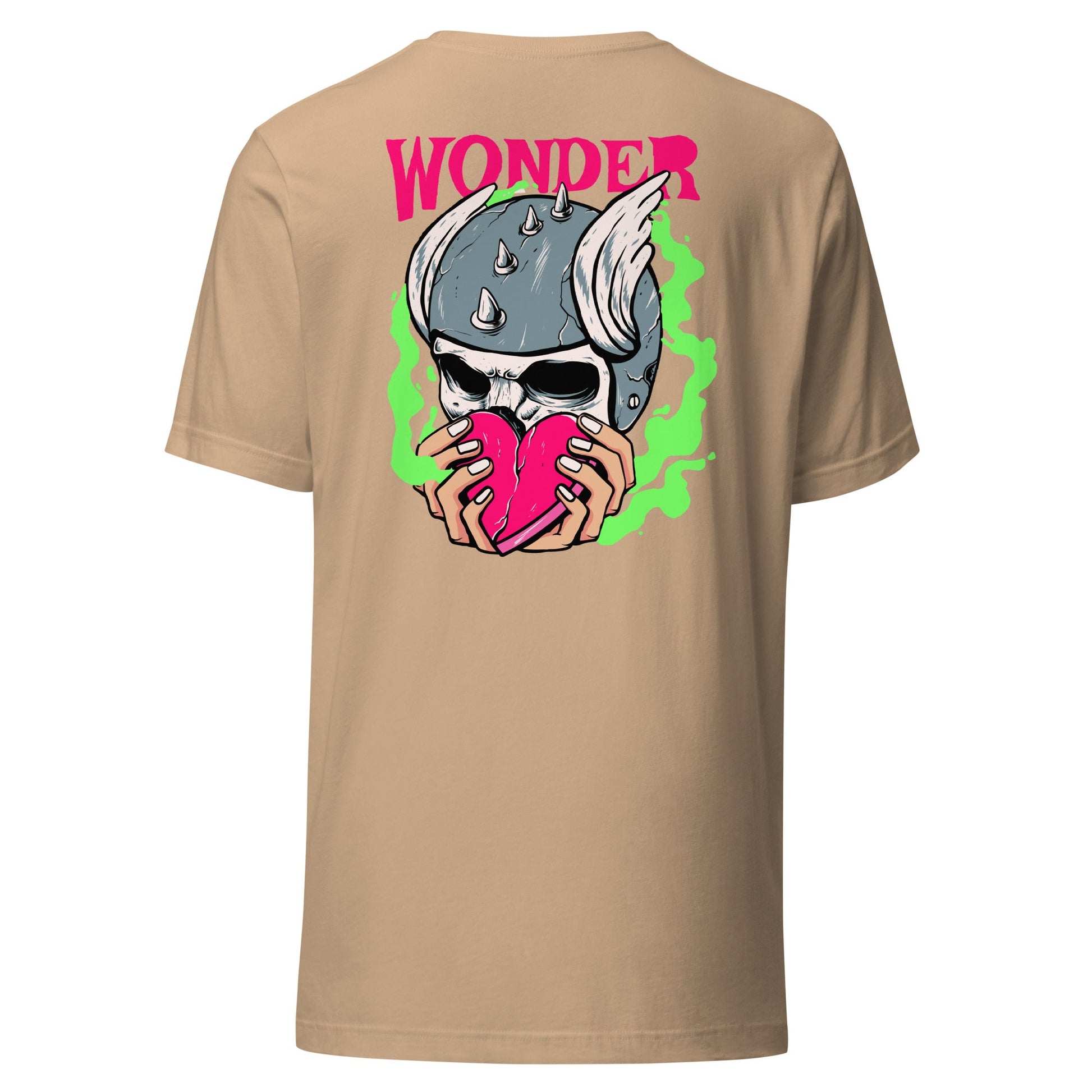 Cool Wonder Skull Unisex T-Shirt - Comfortable Tee for All Ages