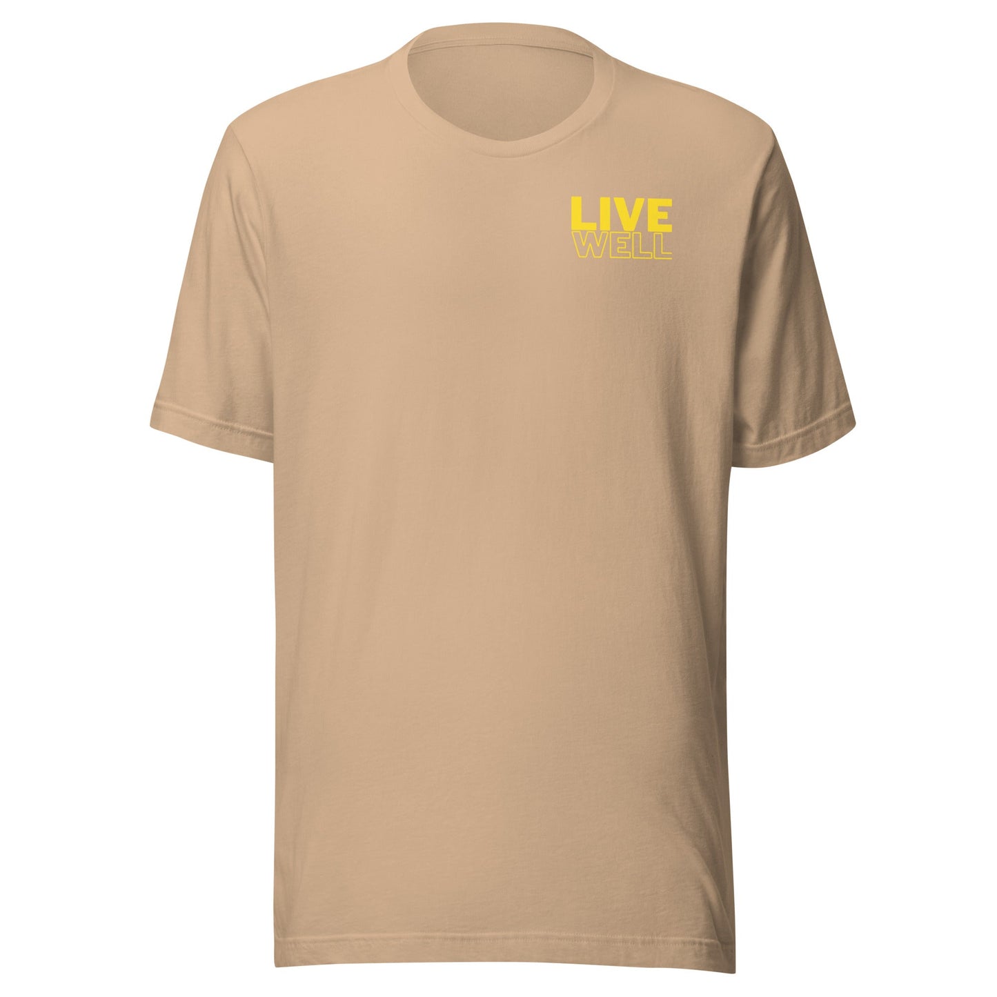 Minimal Live Well Unisex t-shirt