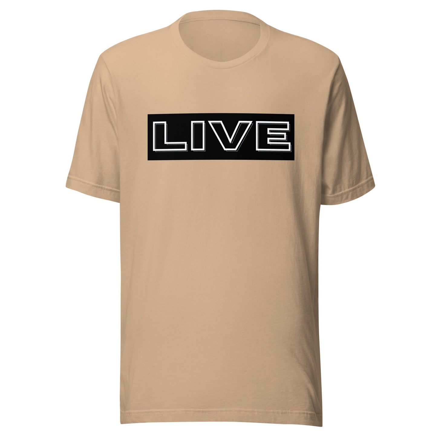 Minimal Live Unisex t-shirt