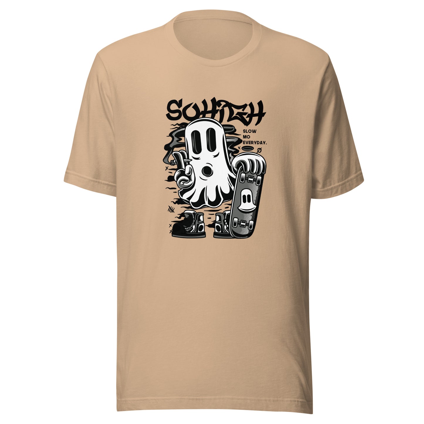 Skateboard Ghost Unisex T-Shirt - Cool, Comfortable, and Unique