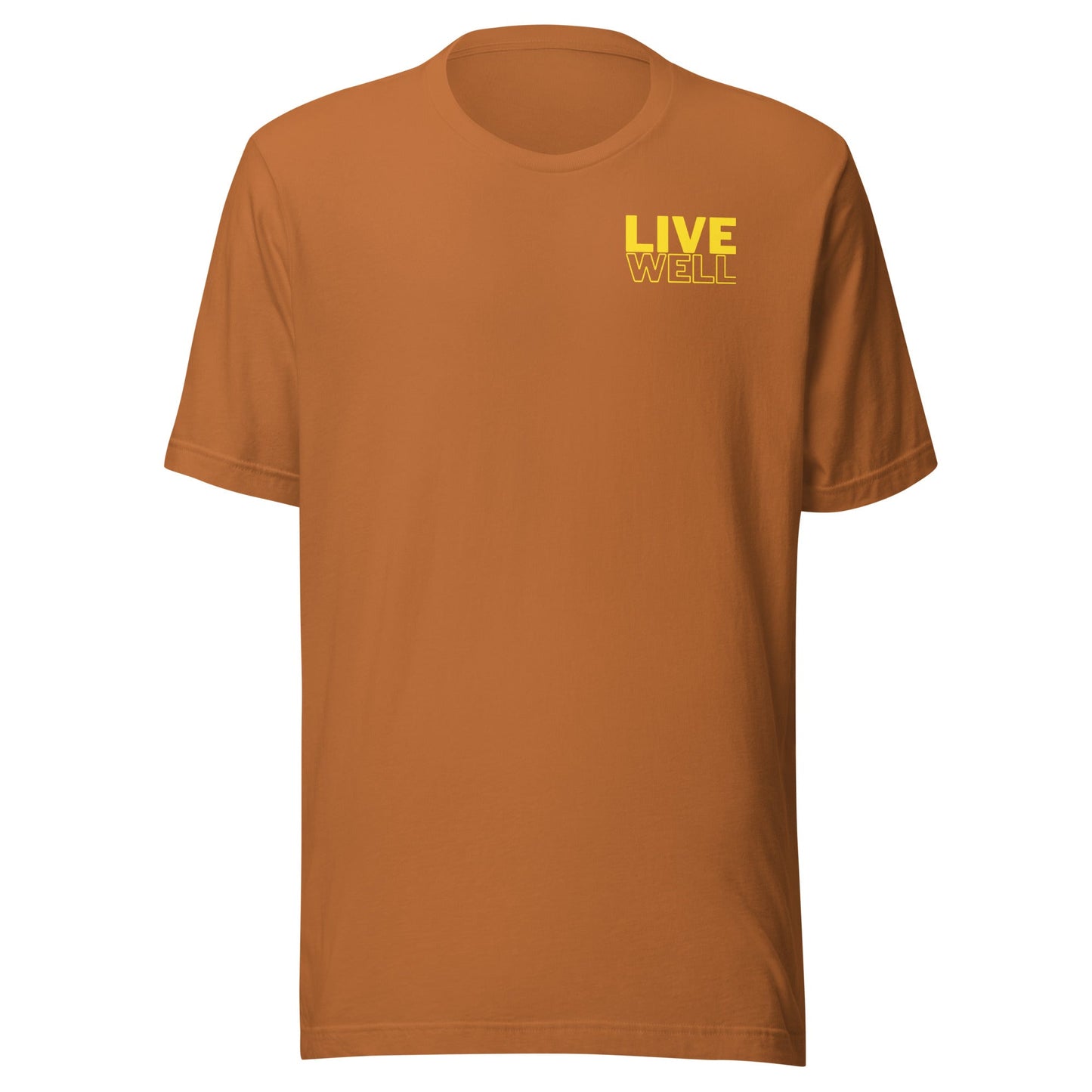 Minimal Live Well Unisex t-shirt