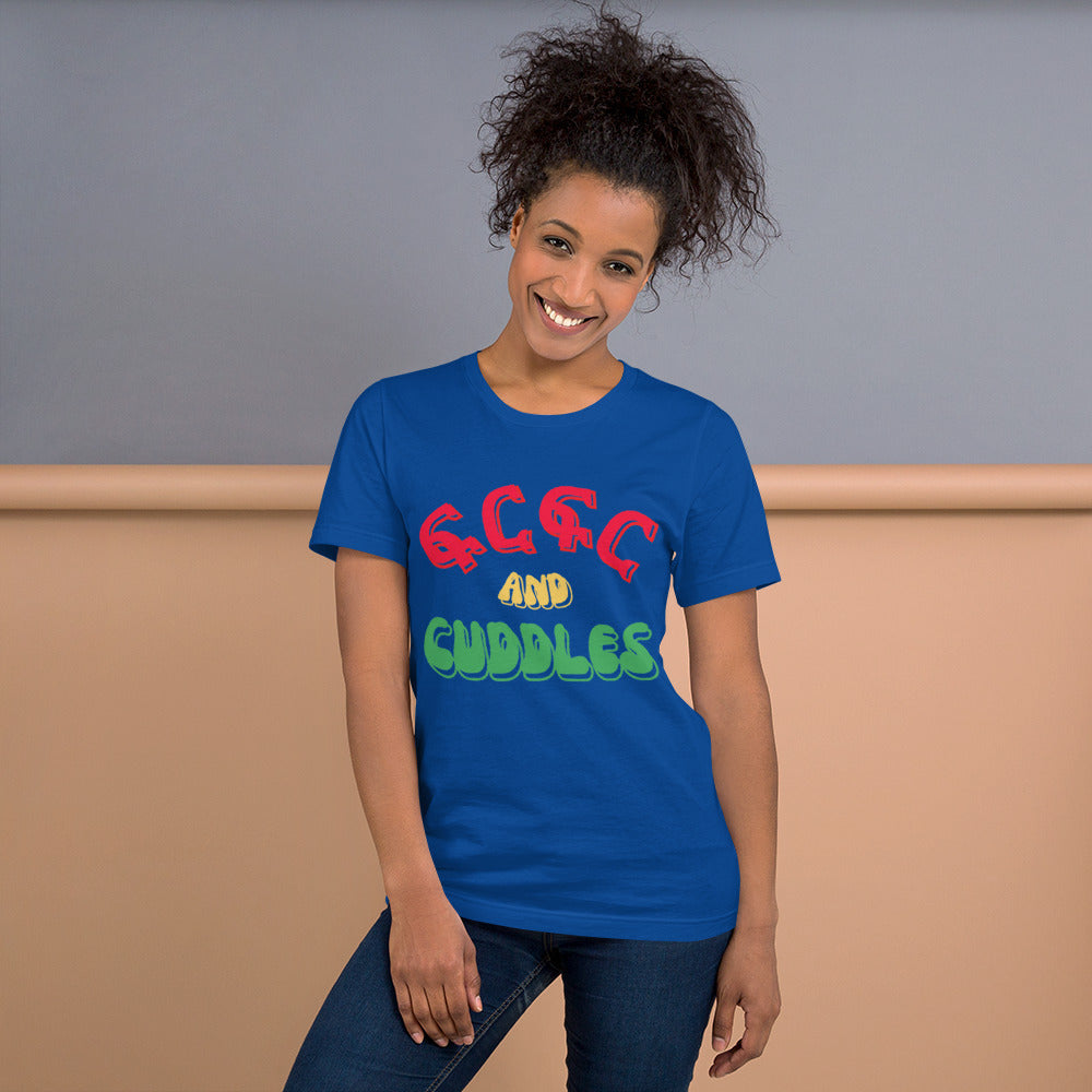 ፍርፍር AND CUDDLES - Unisex t-shirt