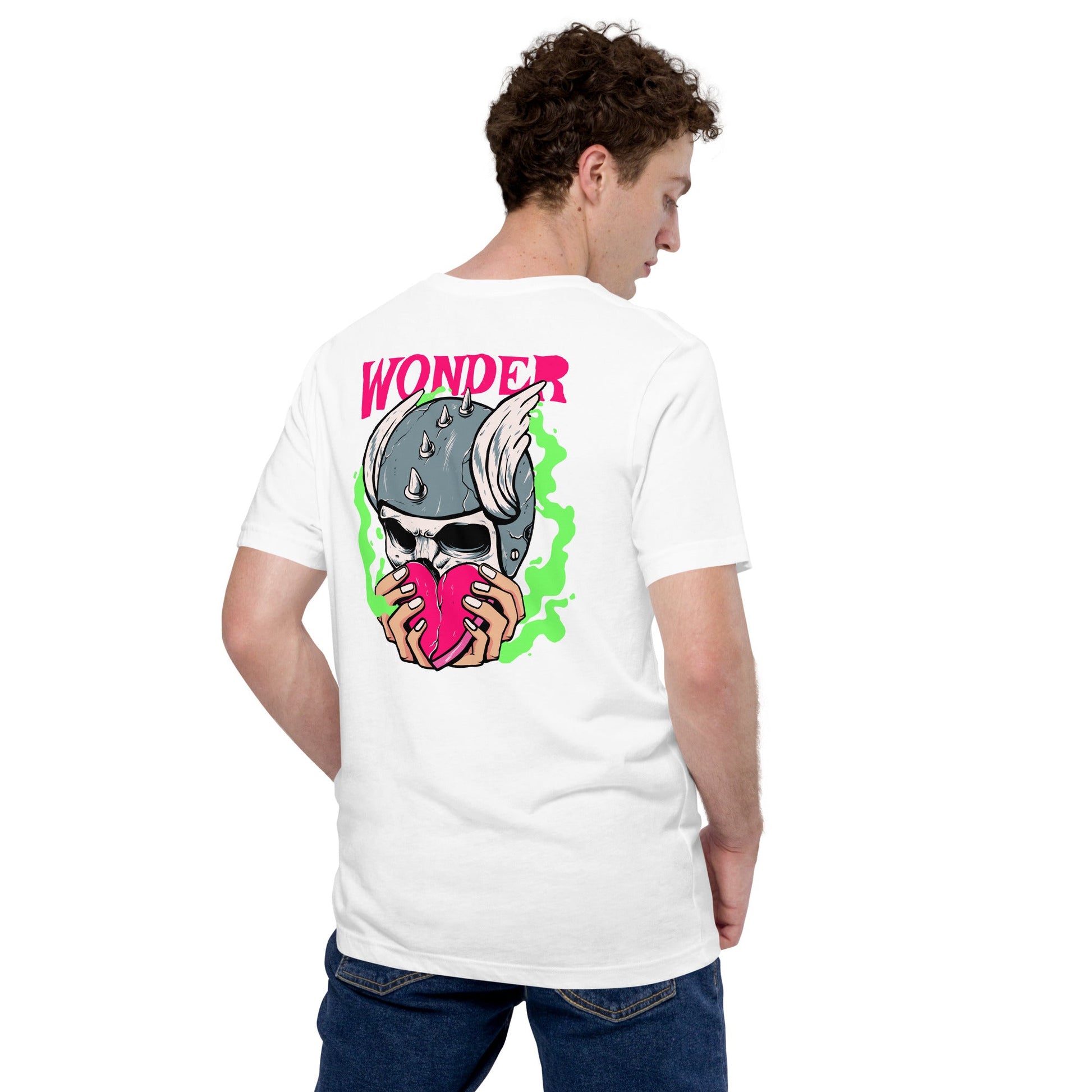 Cool Wonder Skull Unisex T-Shirt - Comfortable Tee for All Ages