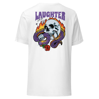 Cool Laughter Skull Unisex T-Shirt - Trendy, Comfortable, and Unique