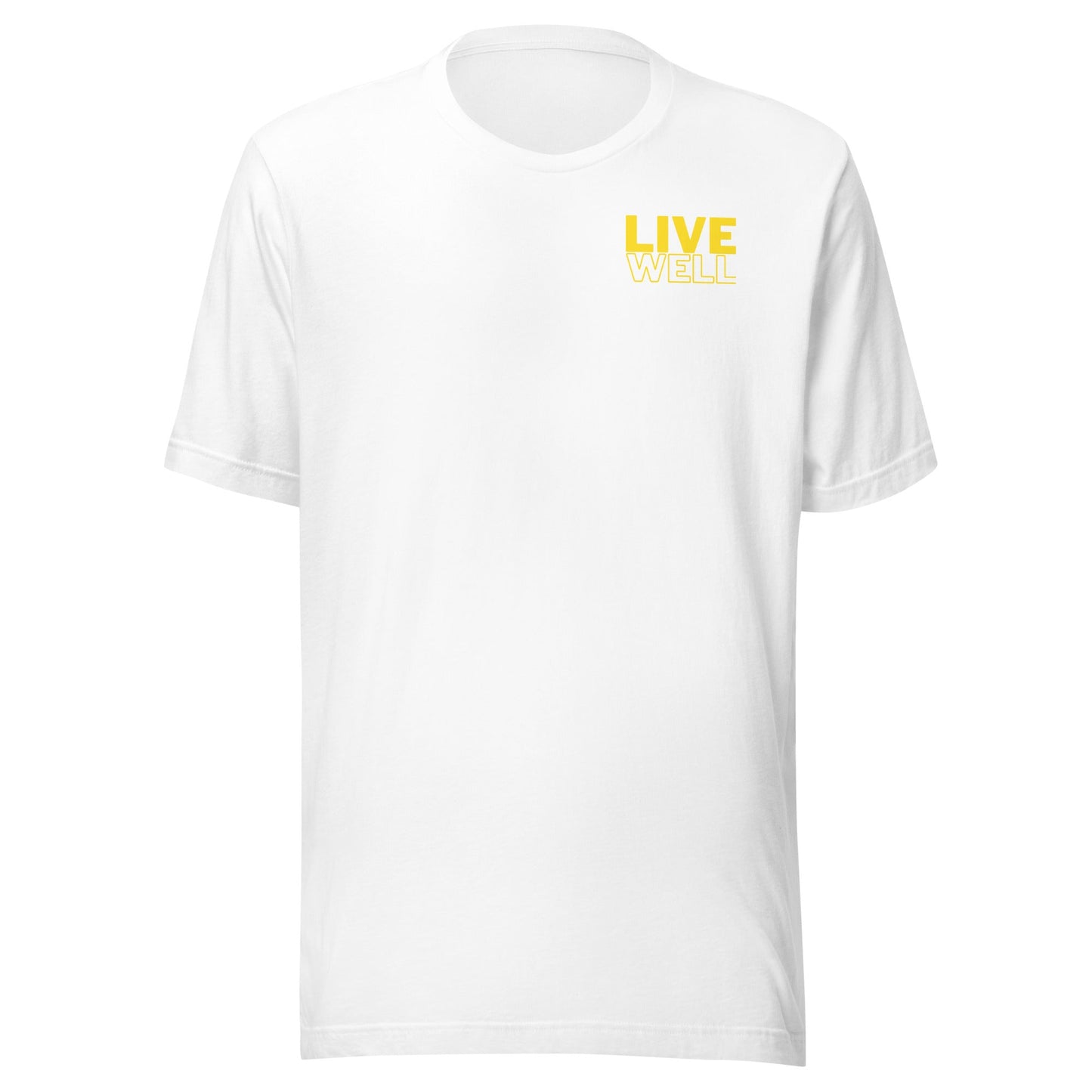 Minimal Live Well Unisex t-shirt