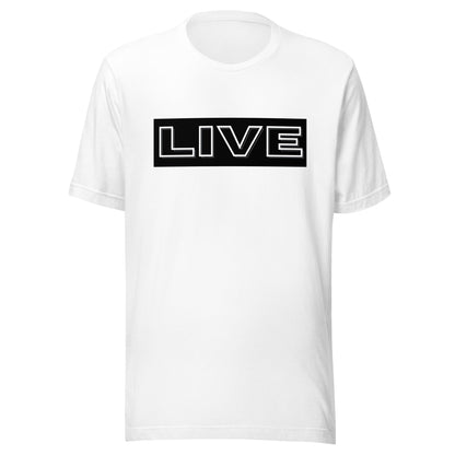 Minimal Live Unisex t-shirt