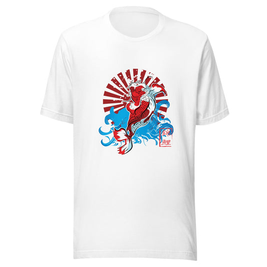 Koi T-Shirt - Dive into the Graceful World of Japanese Symbolism