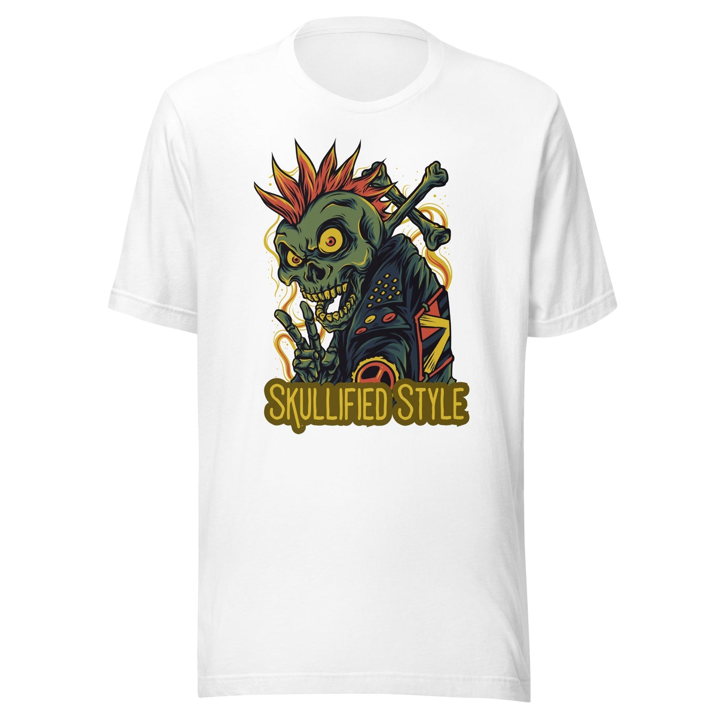 Skullified Style T-shirt - Edgy and Striking | Trendy Tee for Bold Fashion Enthusiasts