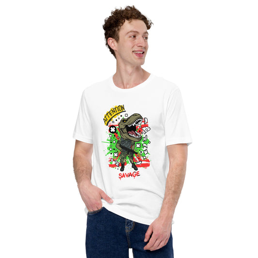 Military Crocodile Cool Unisex T-Shirt - Urban Adventure and Style